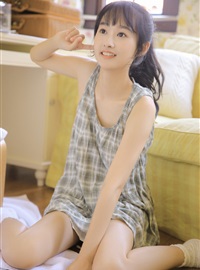 Pure little sister apricot eye ying ying skin white sweet girl personal photo(8)